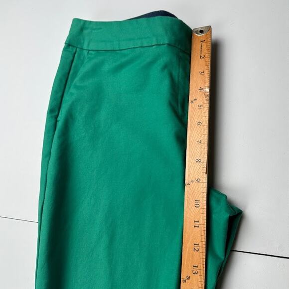 Boden Pants Womens 8L Green Richmond Trousers Straight Preppy Career Minimalist - Picture 10 of 13
